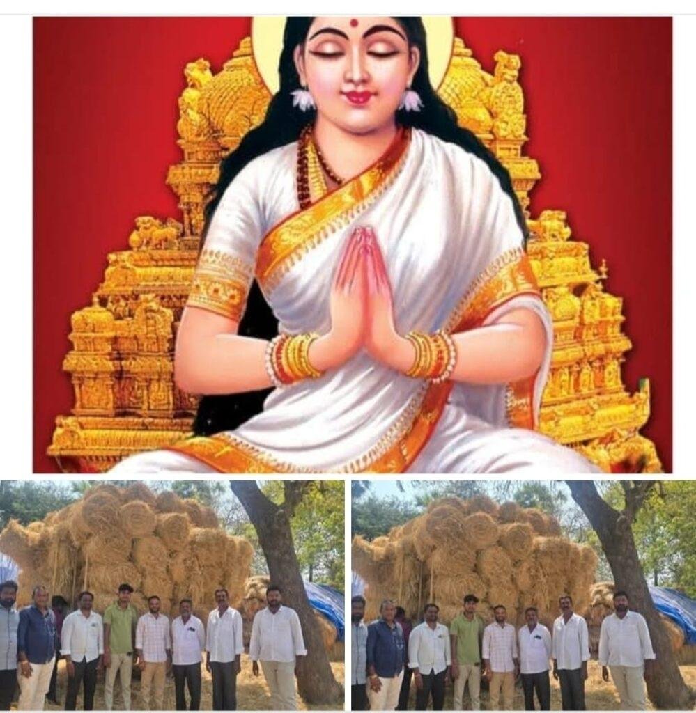 శ్రీ.వెంగమాంబ గోశాలకు వరిగడ్డిని అందించిన  ఆపద్బాంధవుడు 