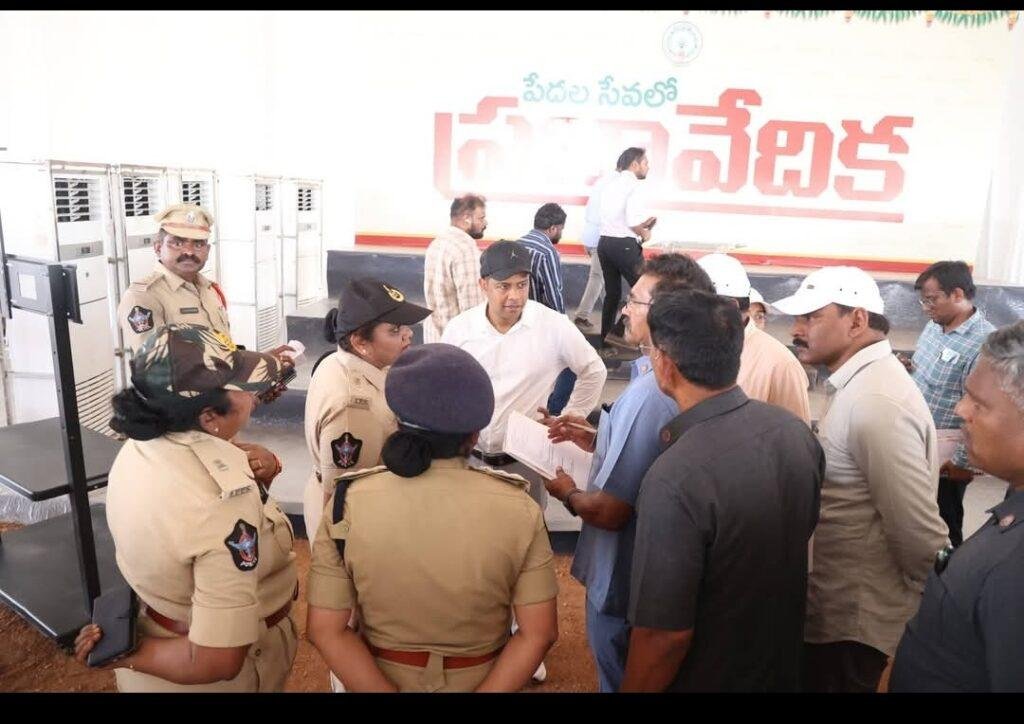 గౌరవ ముఖ్యమంత్రి  శ్రీ నారా చంద్రబాబుపర్యటన