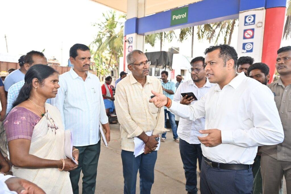 ఈ రోజు సాయంత్రం లోపల జిల్లాకు 47 లోడ్ల డీజిల్