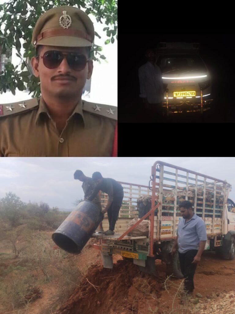 చికెన్ వ్యర్థాల మాఫియా కు చుక్కలు చూపిస్తున్న ఎస్సై బలరాంరెడ్డి…..
